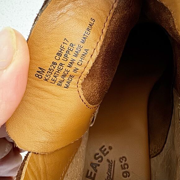 Kork-Ease Ryder Ankle Boots BOHO Brown Sz 8 M Summer Chic - Picture 6 of 6